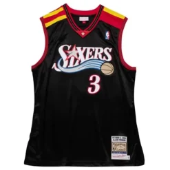 Authentic Allen Iverson Philadelphia 76Ers 2006-07 Jersey