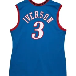 Authentic Allen Iverson Philadelphia 76Ers 1999-00 Jersey