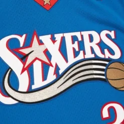 Authentic Allen Iverson Philadelphia 76Ers 1999-00 Jersey