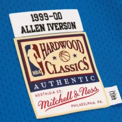 Authentic Allen Iverson Philadelphia 76Ers 1999-00 Jersey