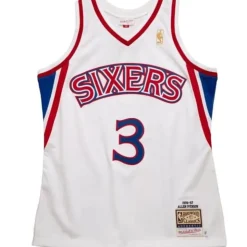 Authentic Allen Iverson Philadelphia 76Ers 1996-97 Jersey