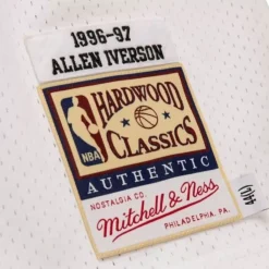 Authentic Allen Iverson Philadelphia 76Ers 1996-97 Jersey