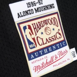 Authentic Alonzo Mourning Miami Heat 1996-97 Jersey