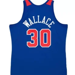 Authentic Ben Wallace Washington Bullets 1996-97 Jersey
