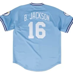 Authentic Bo Jackson Kansas City Royals Road 1987 Jersey