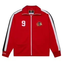 Authentic Bobby Hull Chicago Blackhawks 1971 Warm Up Jacket