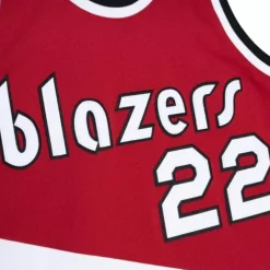 Authentic Clyde Drexler Portland Trail Blazers 1983-84 Jersey