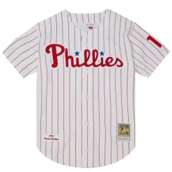 Authentic Darren Daulton Philadelphia Phillies Home World Series 1993 Jersey