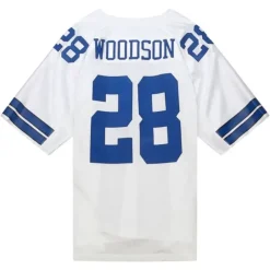 Authentic Darren Woodson Dallas Cowboys White 2000 Jersey