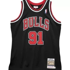 Authentic Dennis Rodman Chicago Bulls Alternate 1997-98 Jersey