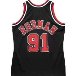 Authentic Dennis Rodman Chicago Bulls Alternate 1997-98 Jersey