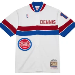 Authentic Dennis Rodman Detroit Pistons 1988-89 Shooting Shirt