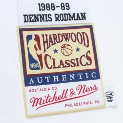 Authentic Dennis Rodman Detroit Pistons 1988-89 Shooting Shirt
