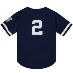Authentic Derek Jeter New York Yankees 1998 Bp Jersey
