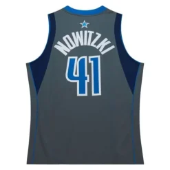 Authentic Dirk Nowitzki Dallas Mavericks Alternate 2003-04 Jersey