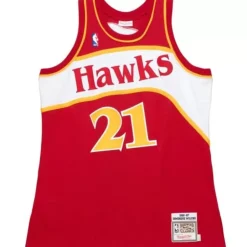 Authentic Dominique Wilkins Atlanta Hawks 1987-88 Jersey