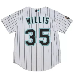 Authentic Dontrelle Willis Florida Marlins Home 2003 Jersey