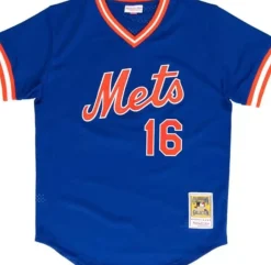 Authentic Dwight Gooden New York Mets 1986 Pullover Jersey