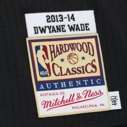 Authentic Dwyane Wade Miami Heat Dark Hwc 2013-14 Jersey