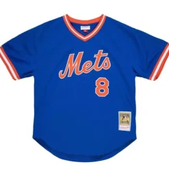 Authentic Gary Carter New York Mets 1986 Bp Pullover Jersey