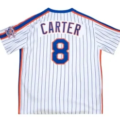 Authentic Gary Carter New York Mets Home 1986 Jersey