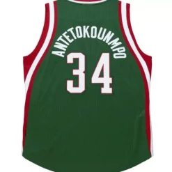 Authentic Giannis Antetokounmpo Milwaukee Bucks Road 2013-14 Jersey