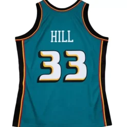 Authentic Grant Hill Detroit Pistons 1998-99 Jersey