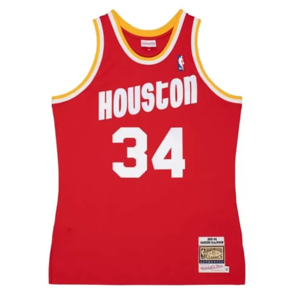 Authentic Hakeem Olajuwon Houston Rockets 1993-94 Jersey