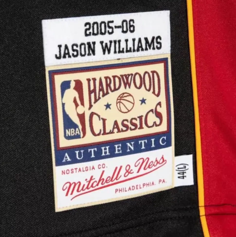 Authentic Jason Williams Miami Heat Road 2005-06 Jersey
