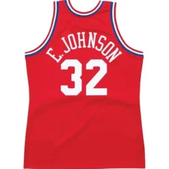 Authentic Jersey All Star West 1991-92 Magic Johnson