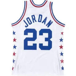 Authentic Jersey All-Star East 1985 Michael Jordan
