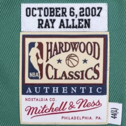 Authentic Jersey Boston Celtics 2007-08 Ray Allen