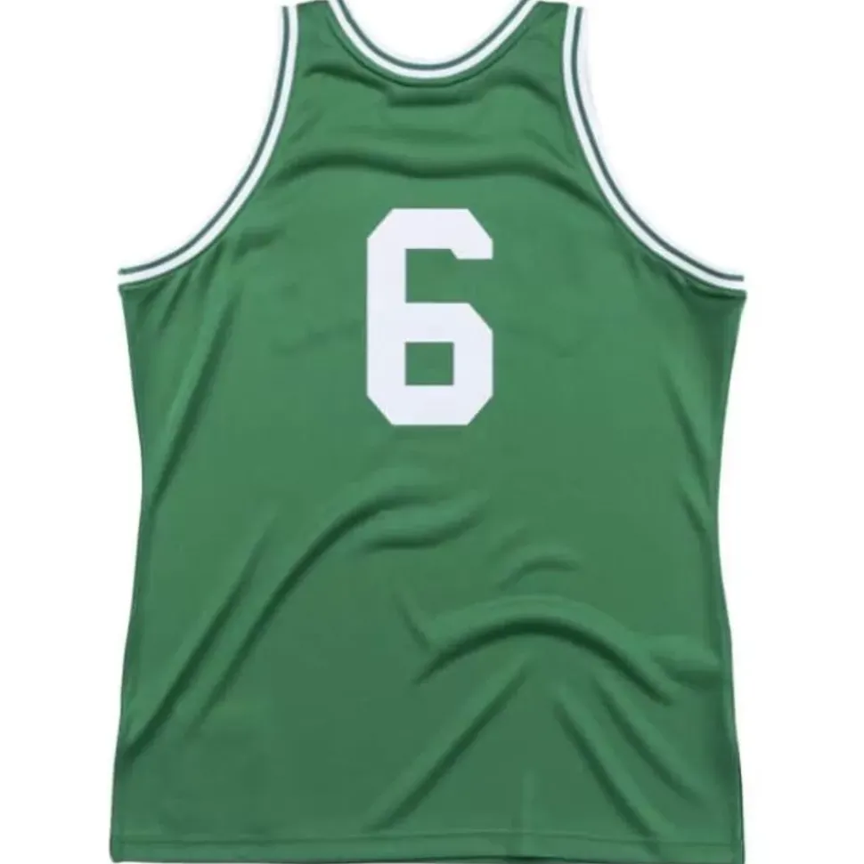 Authentic Jersey Boston Celtics 1967-68 Bill Russell