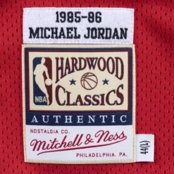 Authentic Jersey Chicago Bulls 1985-86 Michael Jordan