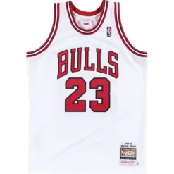 Authentic Jersey Chicago Bulls Home 1997-98 Michael Jordan