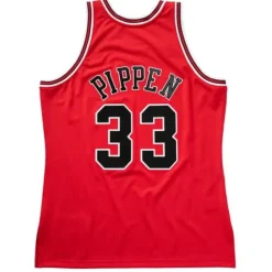 Authentic Jersey Chicago Bulls Road Finals 1997-98 Scottie Pippen