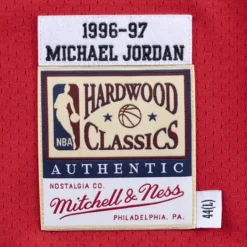 Authentic Jersey Chicago Bulls 1996-97 Michael Jordan