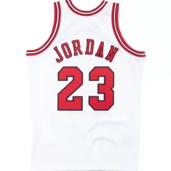 Authentic Jersey Chicago Bulls Home 1995-96 Michael Jordan