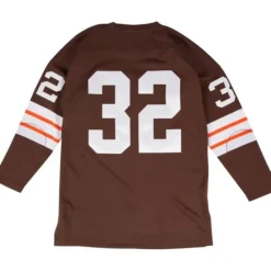 Authentic Jersey Cleveland Browns 1964 Jim Brown