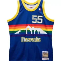 Authentic Jersey Denver Nuggets 1991-92 Dikembe Mutombo