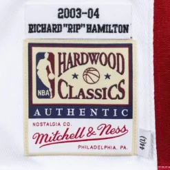 Authentic Jersey Detroit Pistons Home Finals 2003-04 Richard Hamilton