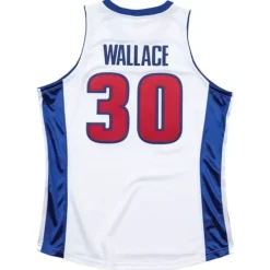 Authentic Jersey Detroit Pistons Home Finals 2003-04 Rasheed Wallace