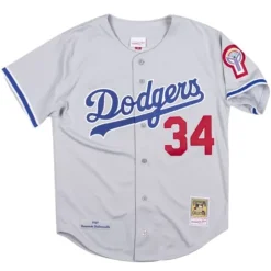Authentic Jersey Los Angeles Dodgers 1981 Fernando Valenzuela