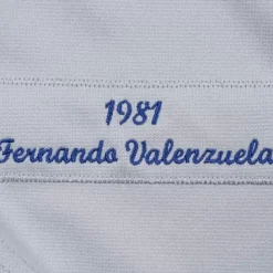 Authentic Jersey Los Angeles Dodgers 1981 Fernando Valenzuela