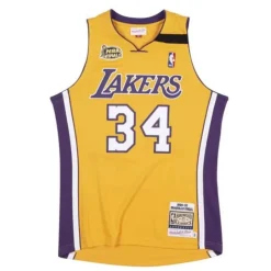 Authentic Jersey Los Angeles Lakers 1999-00 Shaquille O'Neal