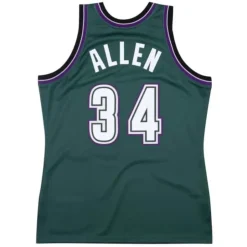 Authentic Jersey Milwaukee Bucks Alternate 1996-97 Ray Allen