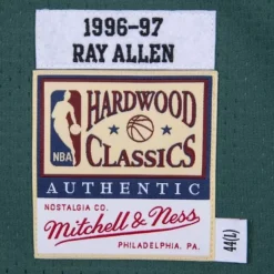 Authentic Jersey Milwaukee Bucks Alternate 1996-97 Ray Allen