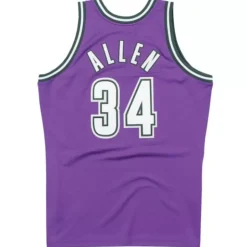 Authentic Jersey Milwaukee Bucks 2000-01 Ray Allen