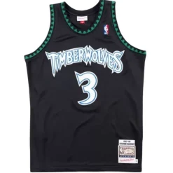 Authentic Jersey Minnesota Timberwolves Alternate 1997-98 Stephon Marbury