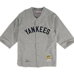 Authentic Jersey New York Yankees Road 1929 Babe Ruth